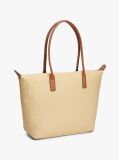 Μπεζ TH Monogram Τσάντα Tote Από Raffia  Γυναίκες