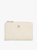 Beige Hilfiger Icon TH Monoplay Bifold Wallet  Women