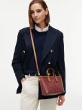 Red TH Monoplay Crossbody Tote Bag  Women