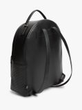 Black TH Monogram Debossed Dome Backpack  Women