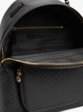 Black TH Monogram Debossed Dome Backpack  Women