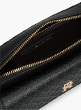 Black Hilfiger Icon Debossed Crossbody Camera Bag  Women