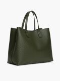 Green Hilfiger Icon Debossed Coin Purse Satchel  Women