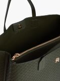 Green Hilfiger Icon Debossed Coin Purse Satchel  Women