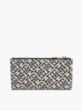 Μπλε Hilfiger Icon Πορτοφόλι Δίπτυχο Jacquard   Γυναίκες