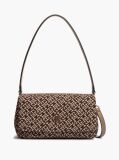 Μπεζ TH Monogram Τσάντα Χιαστί Jacquard  Γυναίκες