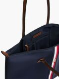 Blue Popette Global Stripe Tote Bag  Women