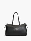 Black Metal Logo Tote Bag  Women