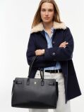 Μαύρο TH Monogram Τσάντα Tote  Γυναίκες