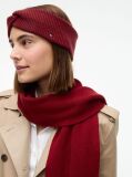 Red Hilfiger Flag Knit Headband With Wool  Women