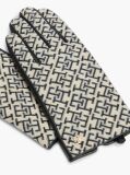 Μπλε TH Monogram Jacquard Δερμάτινα Γάντια  Γυναίκες