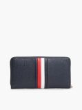 Μπλε Hilfiger Icon Πορτοφόλι Με Φερμουάρ Και Λεπτομέρεια Global  Γυναίκες