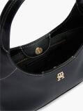 Μαύρο TH Monogram Τσάντα Hobo Χιαστί  Γυναίκες