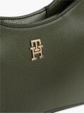 Πράσινο TH Monogram Τσάντα Hobo Χιαστί  Γυναίκες