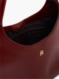 Red Zip Pocket TH Monogram Hobo Bag  Women