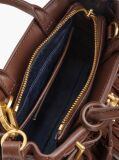 Brown The American Icon Suede Fringe Tote Bag  Women