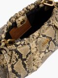 Multi Soft Leather Snake Print Crossbody Bag  Women