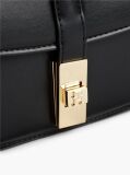 Black Heritage TH Monogram Chain Crossbody Bag  Women