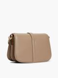 Beige Heritage TH Monogram Chain Crossbody Bag  Women