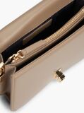 Beige Heritage TH Monogram Chain Crossbody Bag  Women