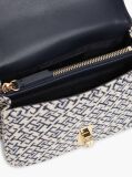 Μπλε Heritage Τσάντα Χιαστί Jacquard Με Αλυσίδα   Γυναίκες