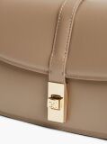 Beige Heritage Convertible Crossbody Bag  Women