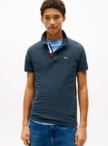 Blue Pure Organic Cotton Slim Fit Polo  Men