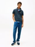 Blue Pure Organic Cotton Slim Fit Polo  Men