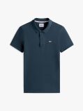 Blue Pure Organic Cotton Slim Fit Polo  Men