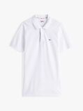 White Pure Organic Cotton Slim Fit Polo  Men