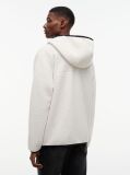 Μπεζ Teddy Hoody Με Φερμουάρ  Άνδρες