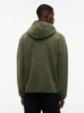 Green Teddy Zip-Thru Hoody  Men