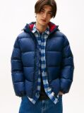 Blue Water Repellent Down Jacket  Men