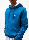 Μπλε Hoody Με Σήμα Tommy Και Κορδόνι  Άνδρες