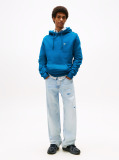 Μπλε Hoody Με Σήμα Tommy Και Κορδόνι  Άνδρες