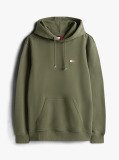 Green Tommy Badge Drawstring Hoody  Men