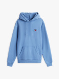Blue Tommy Badge Drawstring Hoody  Men
