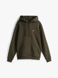 Green Tommy Badge Drawstring Hoody  Men