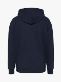 Μπλε Hoody Με Κεντητό Λογότυπο  Άνδρες