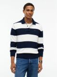 Multi Tommy Flag Slim Polo Jumper  Men