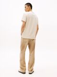 White Tommy Badge Crew Neck T-Shirt  Men