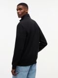 Black Tommy Flag Quarter-Zip Sweatshirt  Men