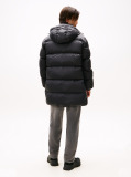 Black Water Rellepent Hooded Relaxed Down Parka  Men