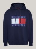 Μπλε Άνετο Hoody Με Σημαία Tommy  Άνδρες