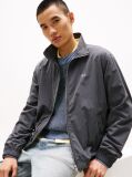 Black Essential Flag Patch Jacket  Men