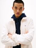 White Essential Flag Patch Jacket  Men