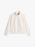 White Essential Flag Patch Jacket  Men