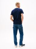 Μπλε T-Shirt Σε Slim Γραμμή Με Λογότυπο  Άνδρες