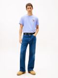 Μωβ T-Shirt Σε Slim Γραμμή Με Λογότυπο  Άνδρες