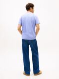 Μωβ T-Shirt Σε Slim Γραμμή Με Λογότυπο  Άνδρες